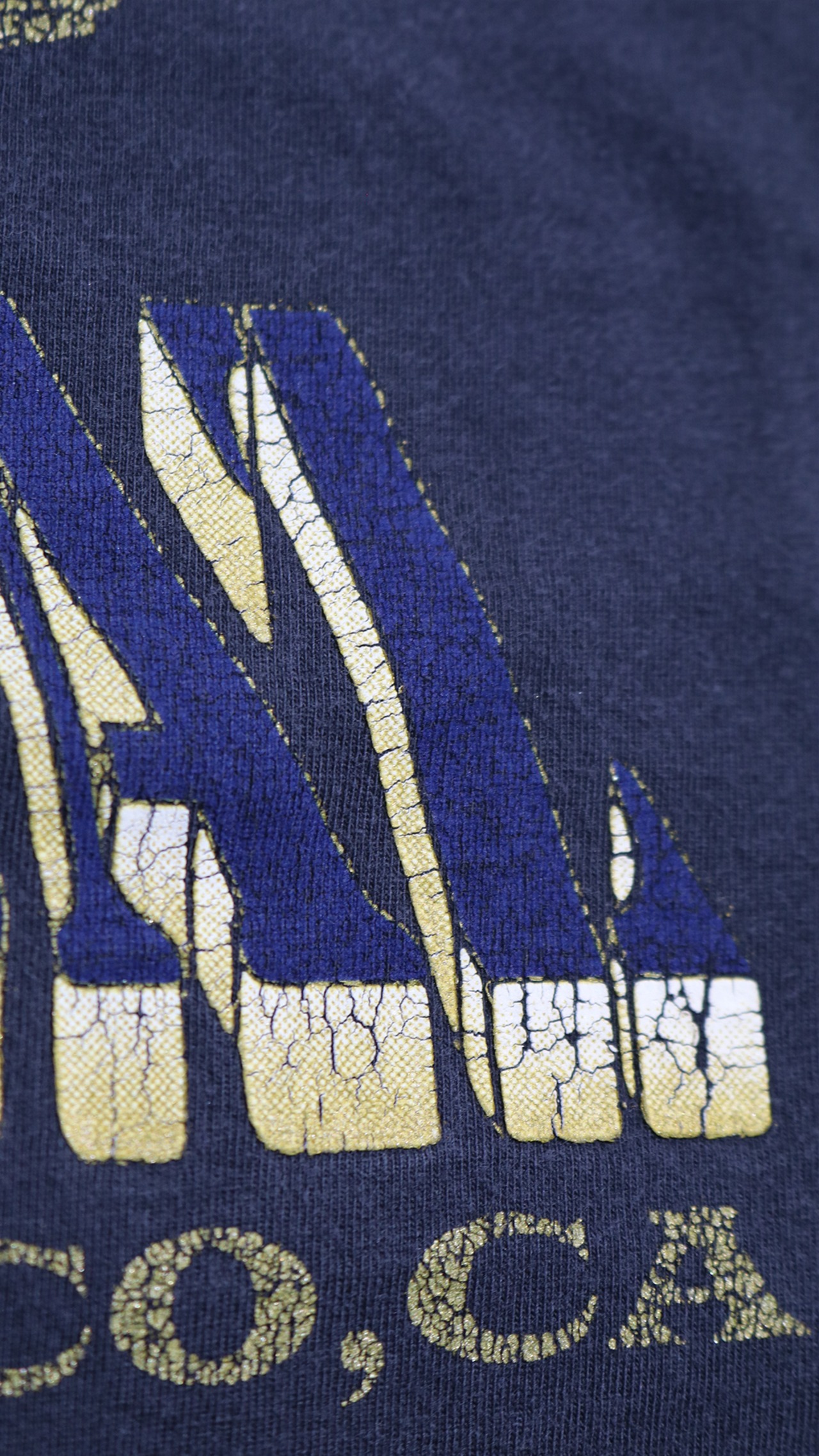 90's “ALCATRAZ” Vintage Souvenir Black T-Shirt｜San Francisco Alcatraz Island motif