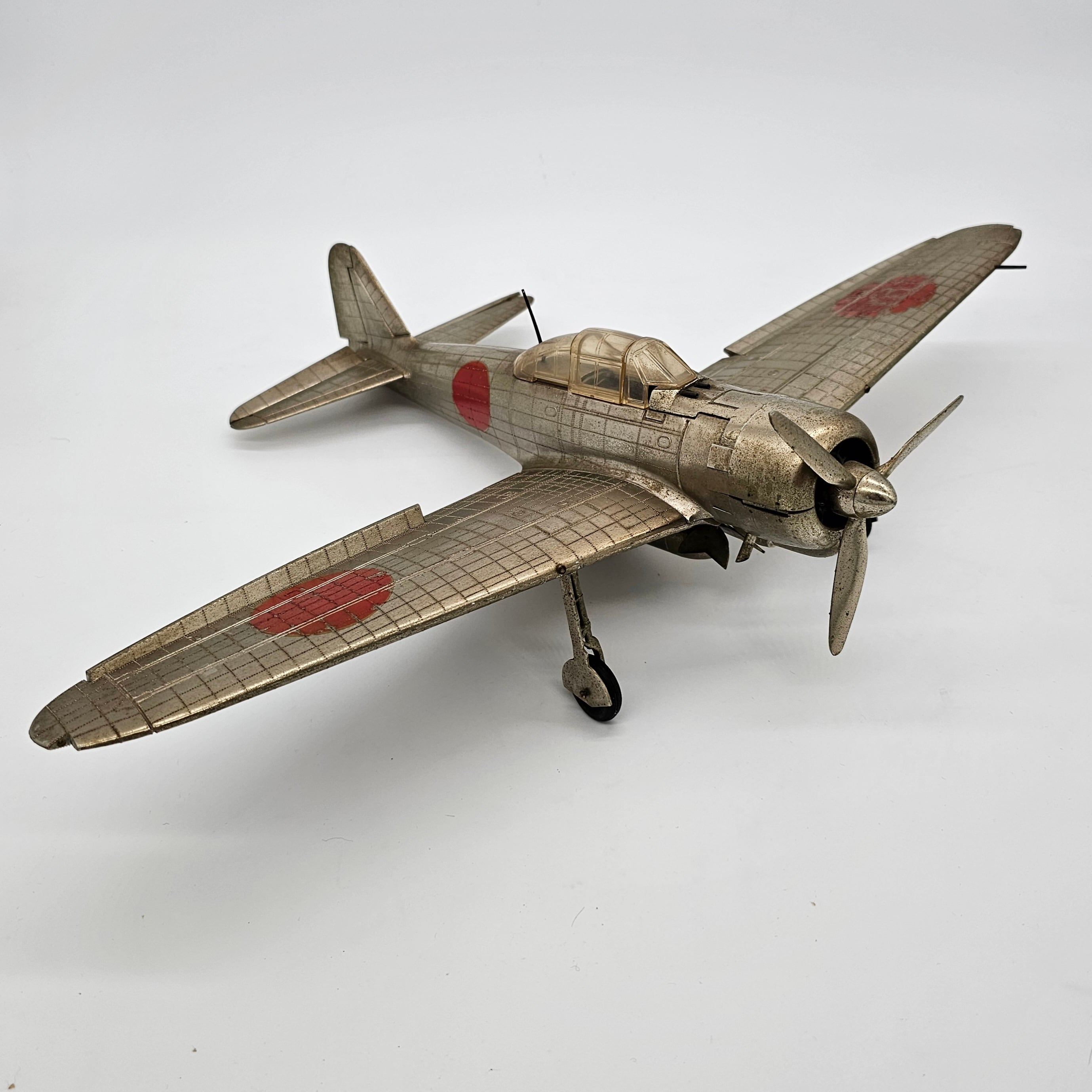 1 / 18 希少 レア 金属 工芸 零戦 零式艦上戦闘機21型 1/25 フェーマス  