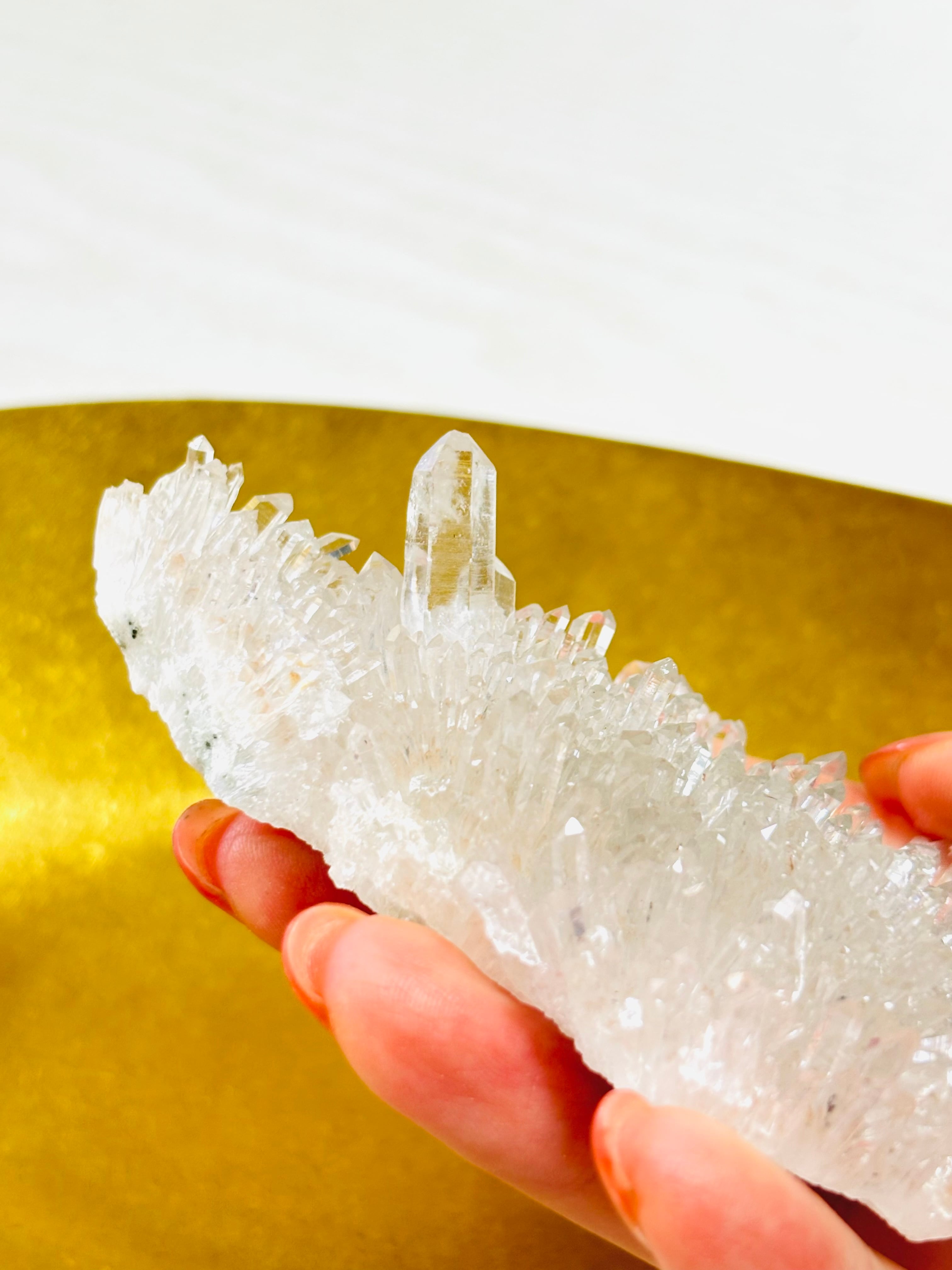繊細結晶✴︎水晶クラスター