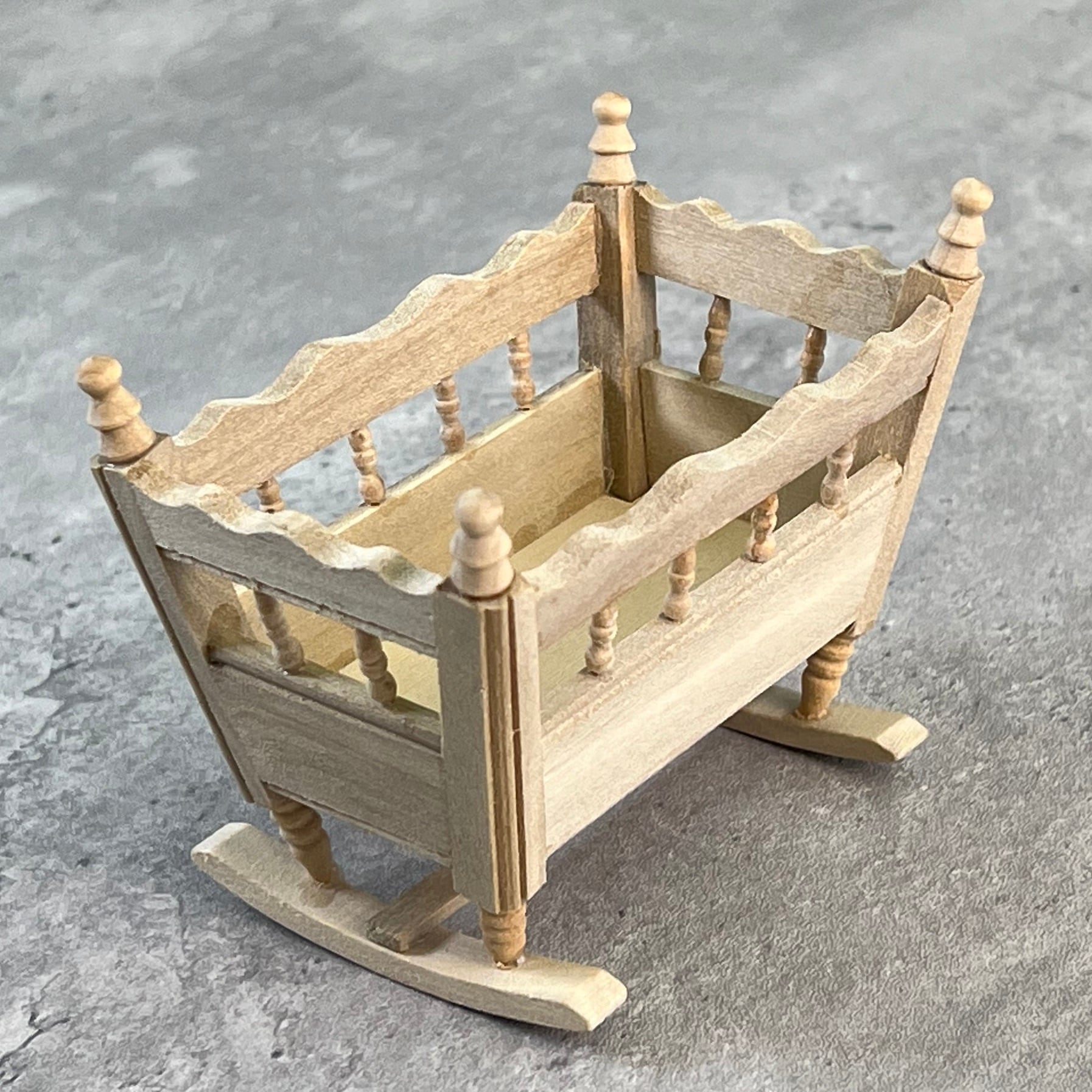 020-30180 ミニチュア家具 bed ゆりかご | my favorite miniatures