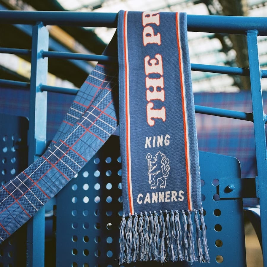 Chelsea X Nicholas Daley Scarf - Navy - Unisex 〔Brand new