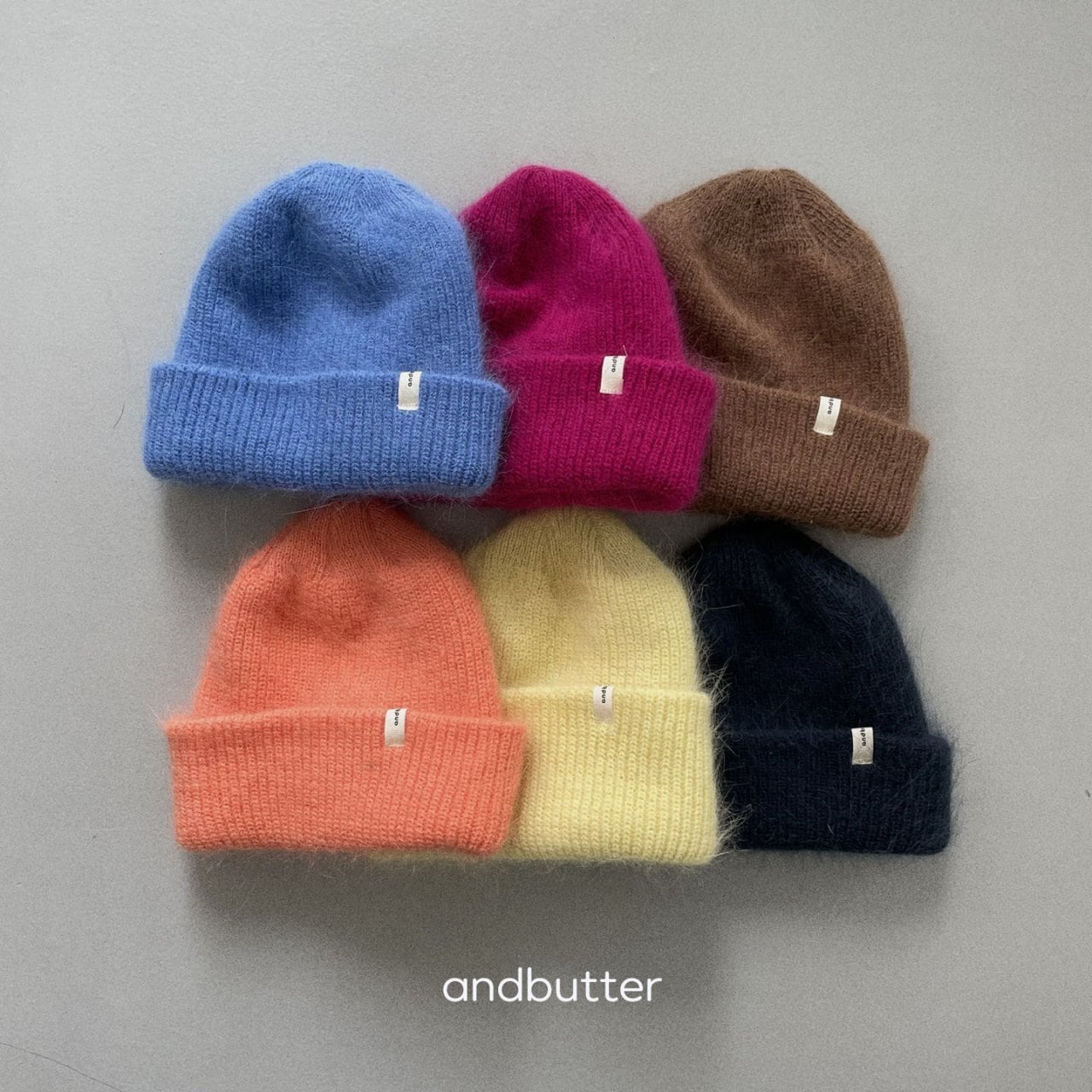 《ラスト2点》【即納】andbutter/angora beanie