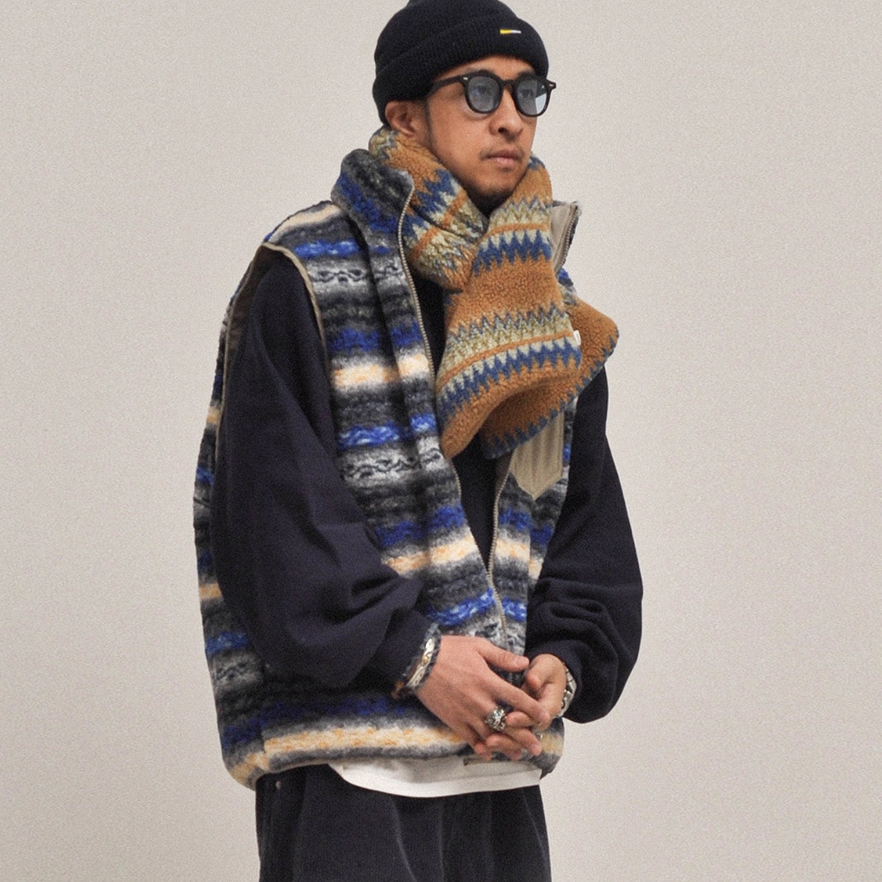 ノルディックライン・ボアフリースベスト K5513 - 1