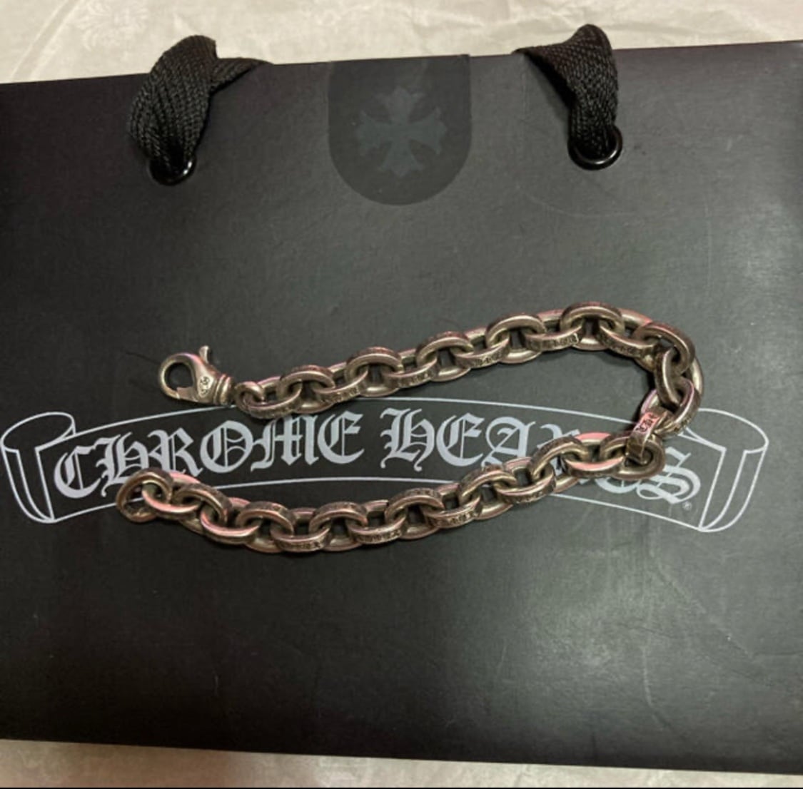 CHROME HEARTS クロムハーツ ペーパーチェーン ブレスレット