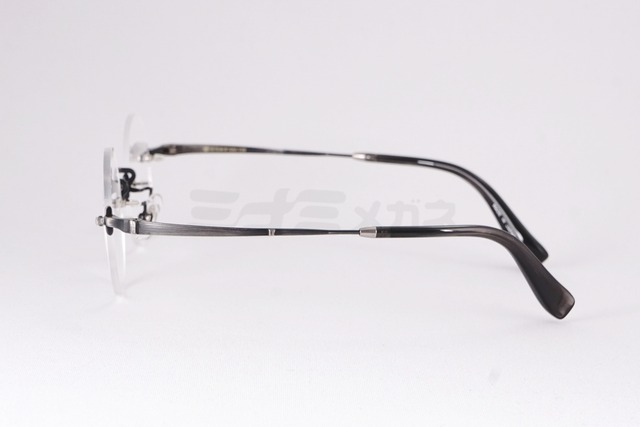 【横尾渉さん着用】丹羽雅彦 メガネ NM-139 C-7 ラウンド ツーポイント ニワマサヒコ 鯖江 日本製 正規品-3枚目