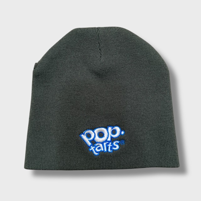 XBOX360 POPTARTS ビーニー　ニット帽　企業ロゴ　グレー　ゲーム