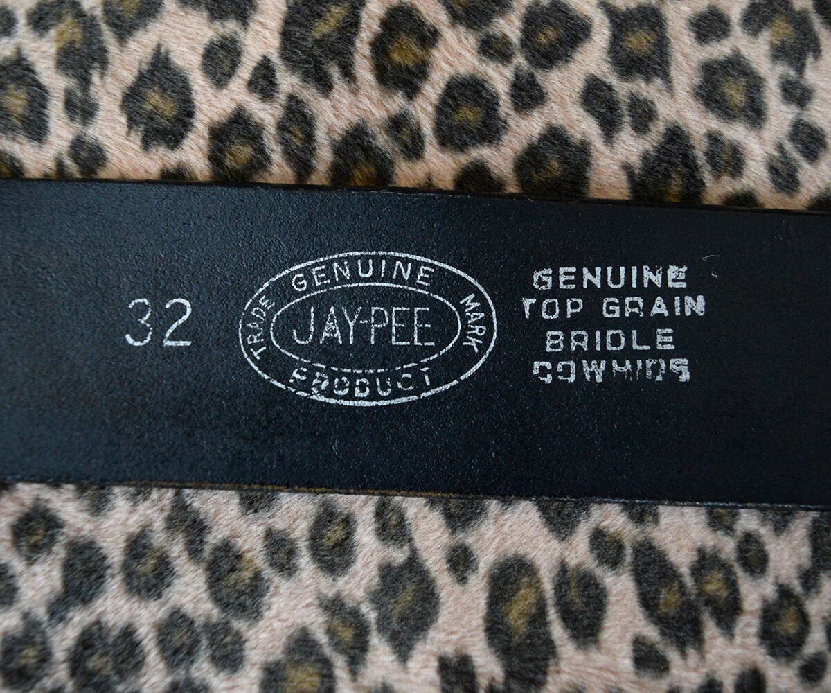 JAY-PEE LEATHER BASKET WEAVE BELT 32 | SECOND TIME GLORY