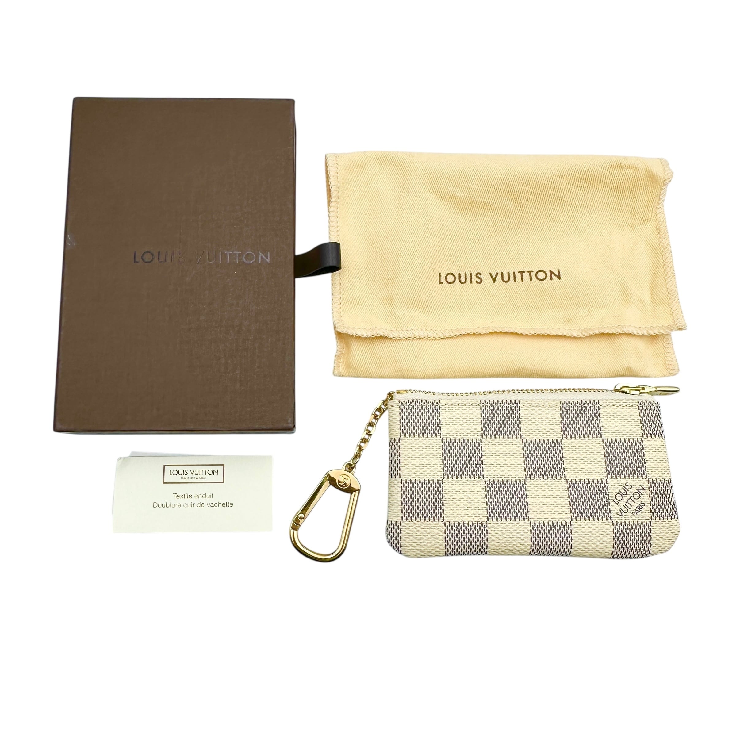 LOUIS VUITTON ルイ・ヴィトン ダミエアズール N62659 ポシェットクレ