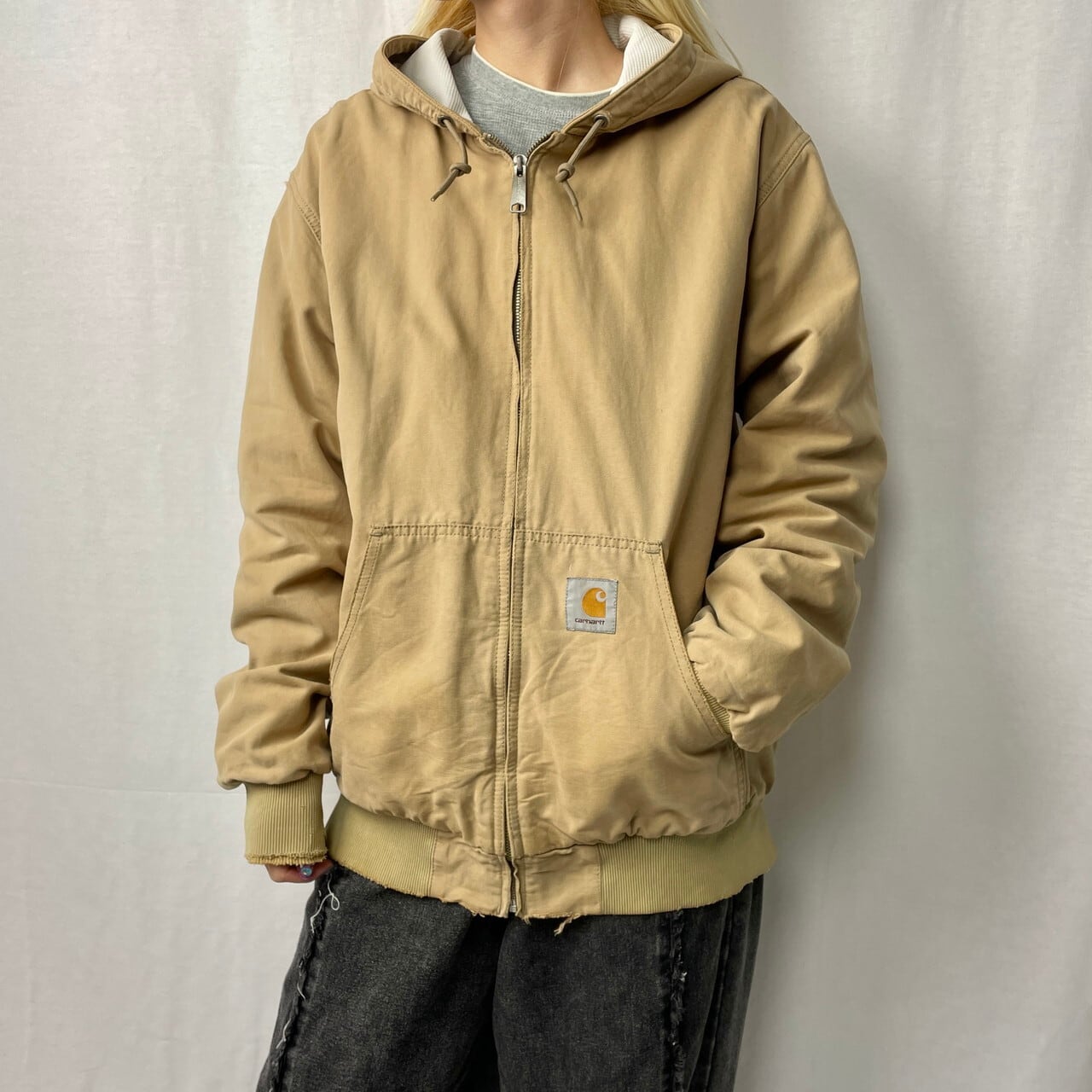 Carhartt カーハート ダック地 アクティブジャケット メンズL相当 古着 