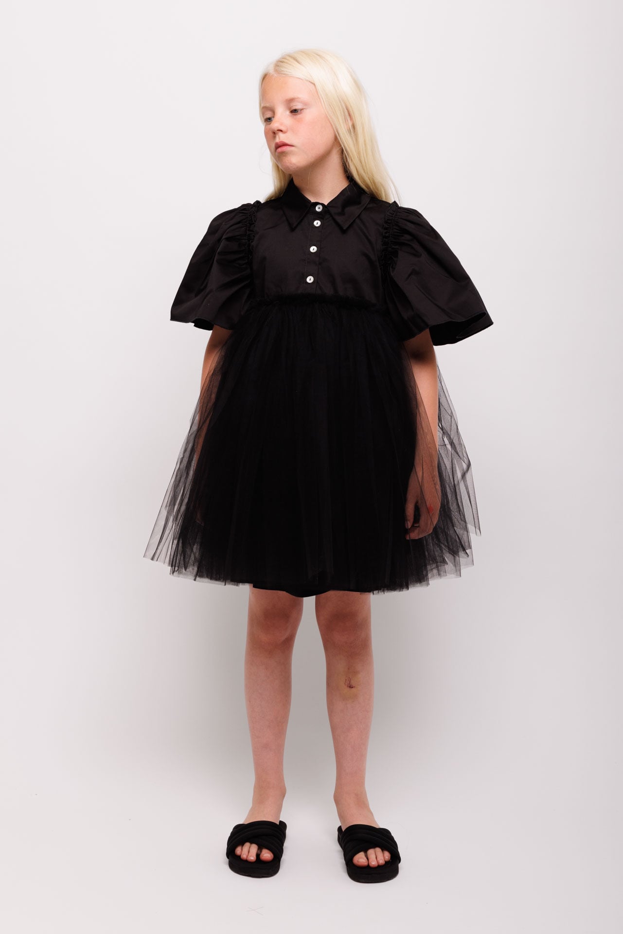 26SS】Christina Rohde(クリスティーナローデ)papillon tulle dress(2y
