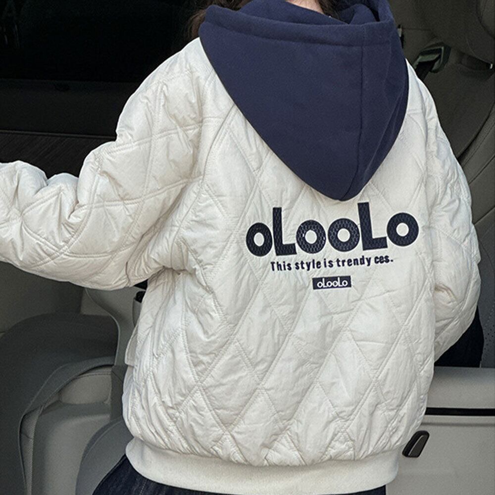 【送料無料】 子供服 女の子 フード付き 中綿 ジャケット キッズ 小学生 中学生 秋冬 アウター おしゃれ カジュアル シンプル 防寒 保温 暖かい 防風 アウトドア 通学 大人可愛い 大人女子