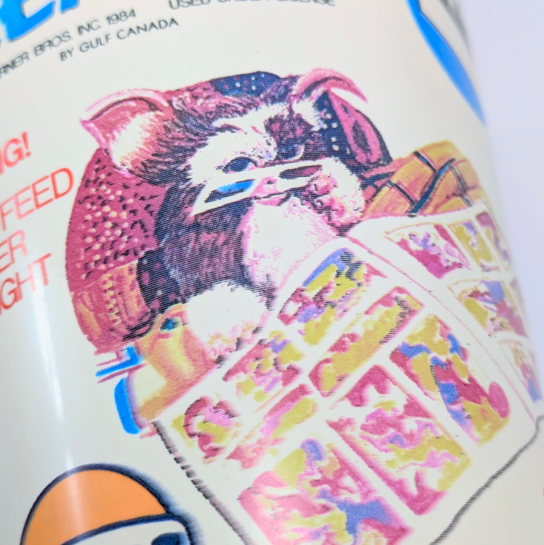 ☆VINTAGE1984☆【 Gremlins / グレムリン 】1984年製 Gremlins × Gulf × 7up プロモーション用シアターカップ / ドリンクカップ　〚アメリカン雑貨 アメトイ〛