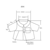 Vsb-2001 Glen check shirt