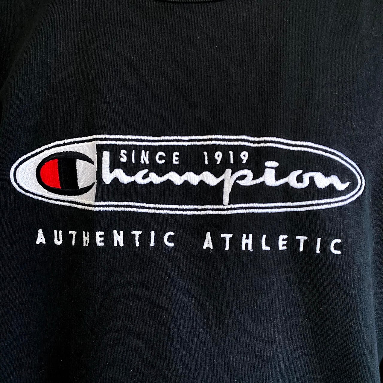 90年代 Champion ユーロチャンピオン ロゴ刺繍 スウェット メンズM