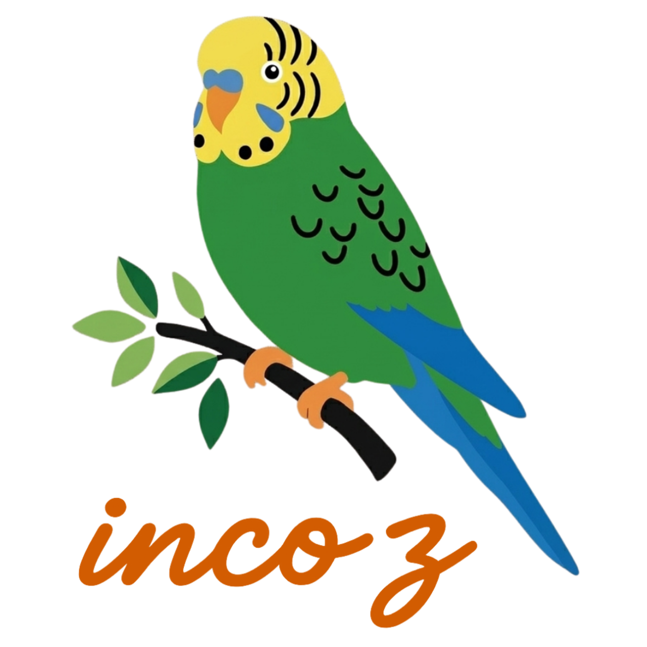 inco-z | クラシックTシャツ 刺繍シンプルセキセイdesign In00075