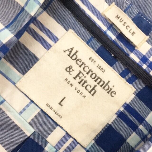 Abercrombie&Fitch　MENS　シャツ　Ｌサイズ | ALI神戸店 powered by BASE