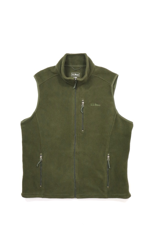 USED 00s L.L.Bean fleece vest