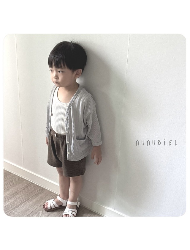 ⭐︎即納⭐︎[nunubiel-kids] muffin sleeveless
