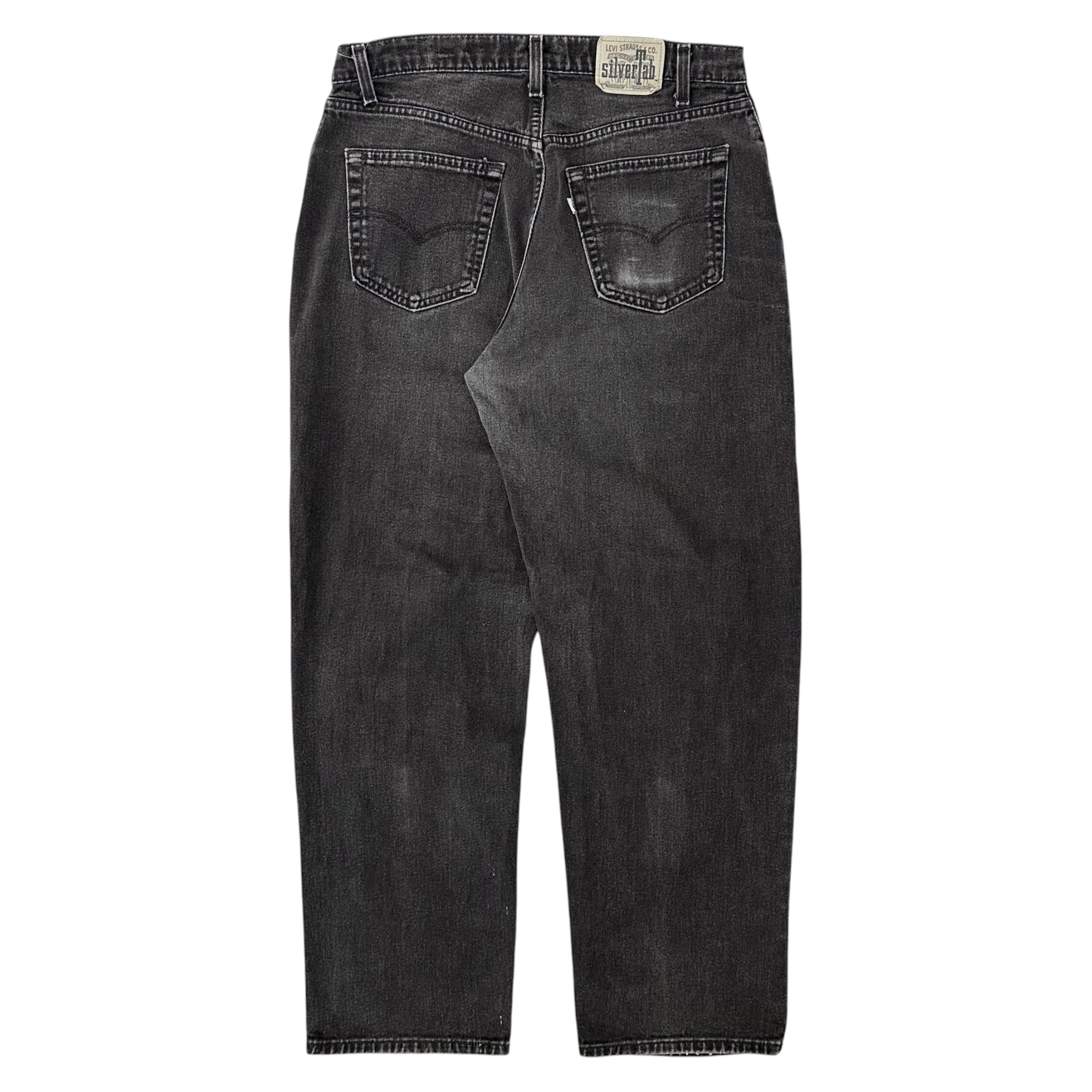 90s SILVER TAB BLK DENIM (36×32) | BerBerJin Yuhodo