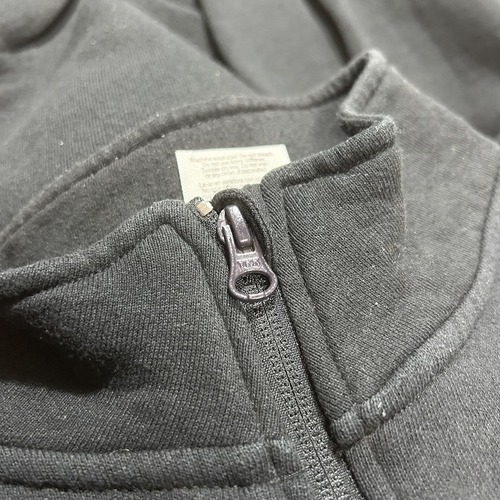 00s Russell Half-zip 企業 ブラック Mid XL 詳細写真6