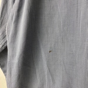 ARMANI COLLEZIONI plaid pattern cotton shirt