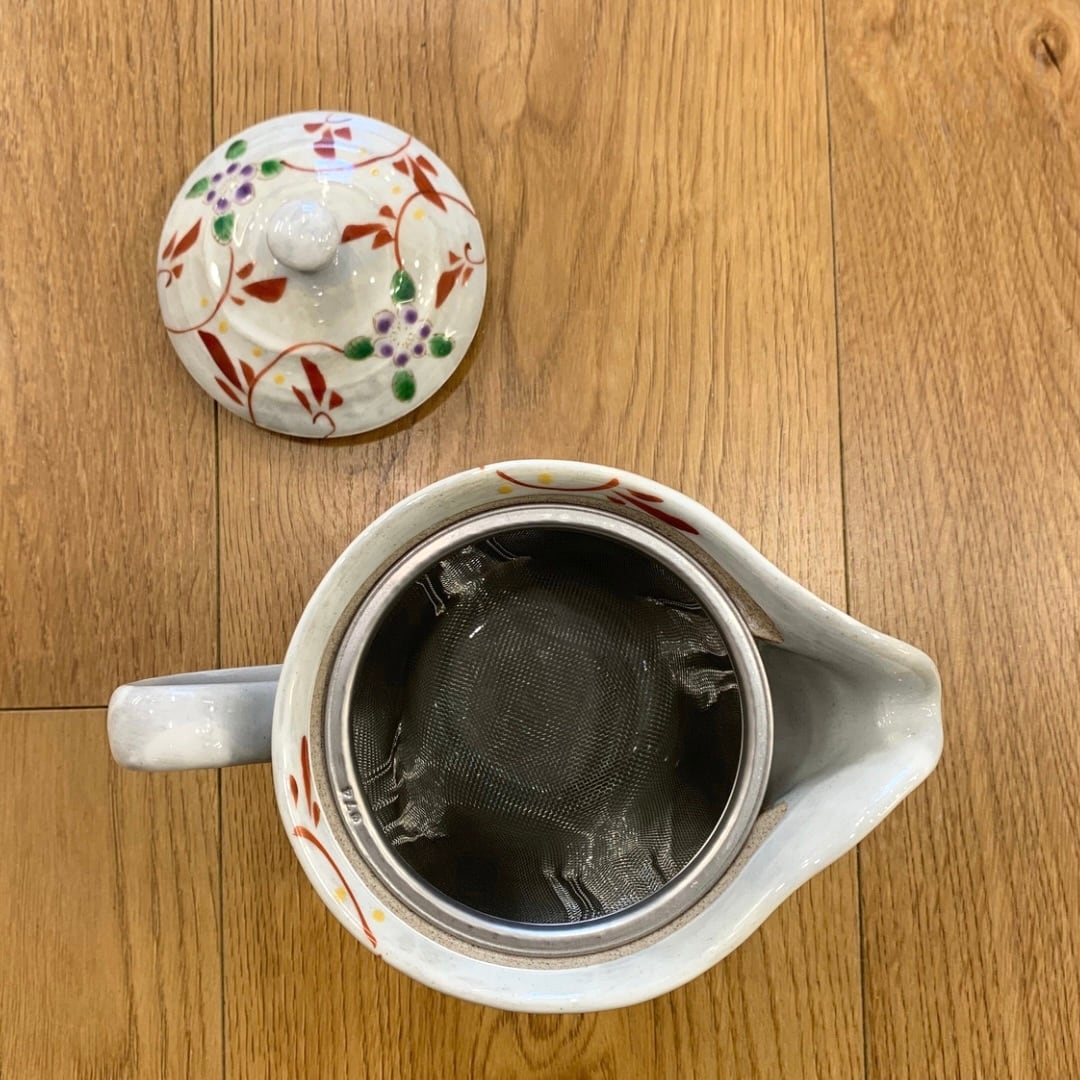 【波佐見焼】【丹山窯】【唐草小花】 【ポット】【急須】420cc