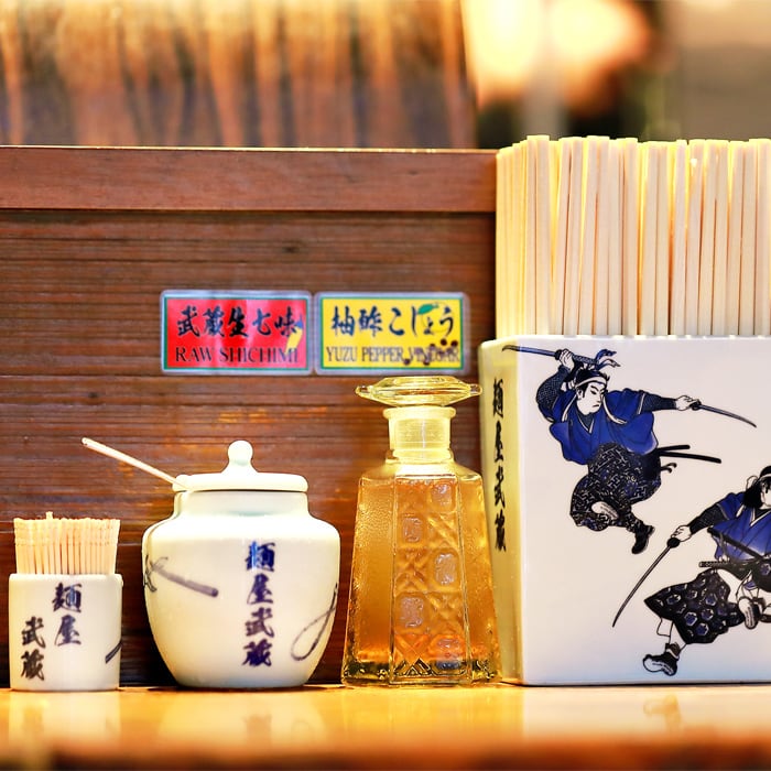 AAPE ✖️麺屋武蔵　コラボ食器セット(日本未発売) 麺屋武蔵 濃厚つけ麺3食セット | 麺屋武蔵