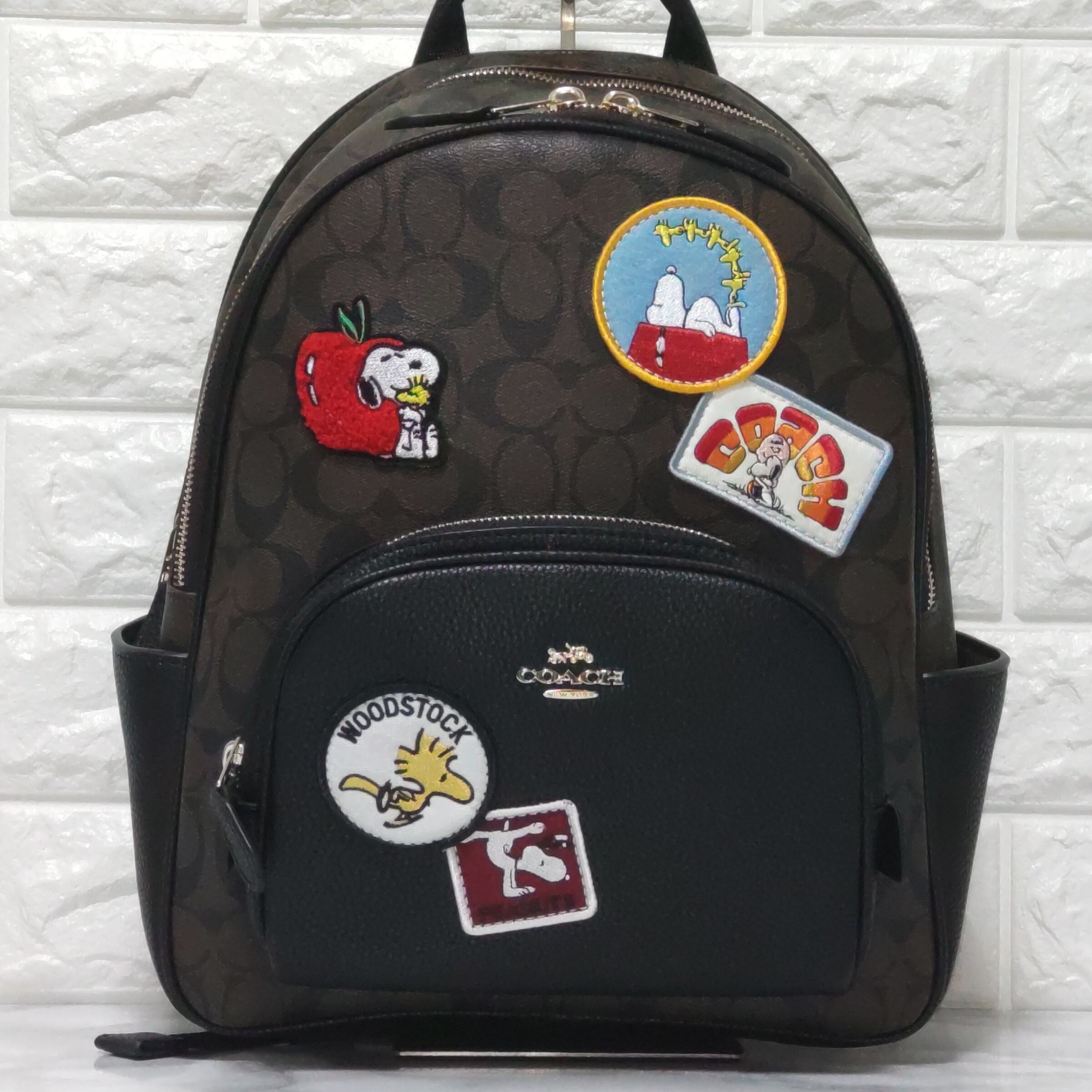 セール！！コーチ F76622 リュック ブラウン ブラック（購入者特典有り  