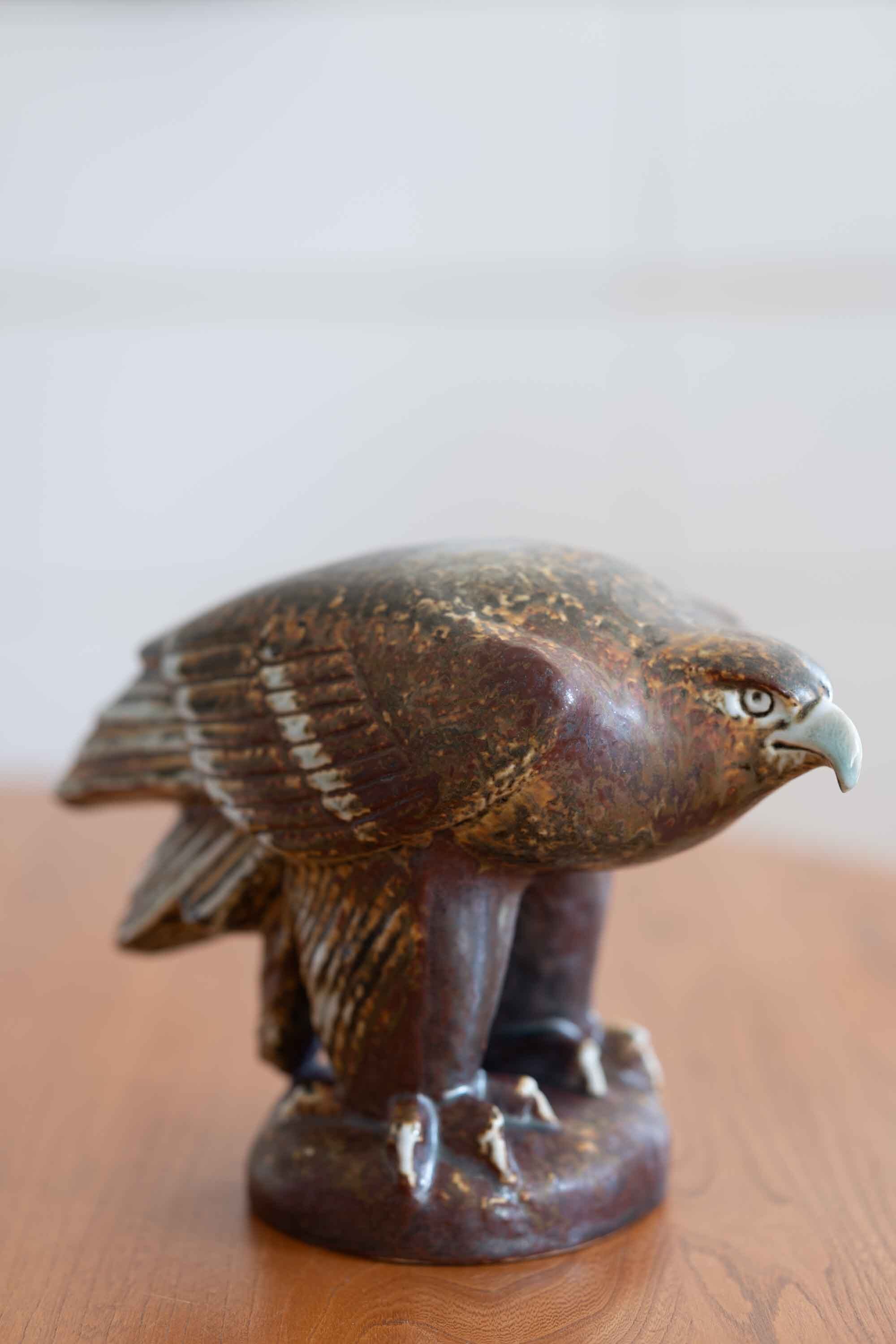 LISA LARSON　リサラーソン　スェーデン イヌワシ　WWF 絶滅危惧種　１５００体限定　１９７６年