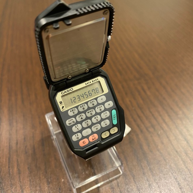 1990's CASIO DATABANK CALCULATOR FLIP TOP(FTP-30-1) ULTRA RATE!! | and collectables