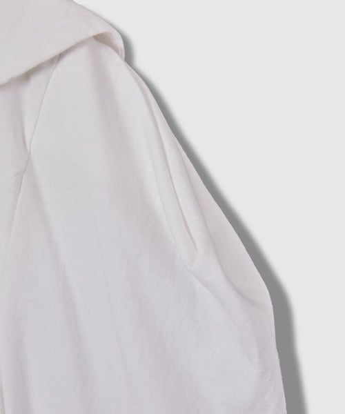 HOLIDAY】 SUPER FINE DRY SAILOR COLLAR L/S TOPS (WHITE) | olaf