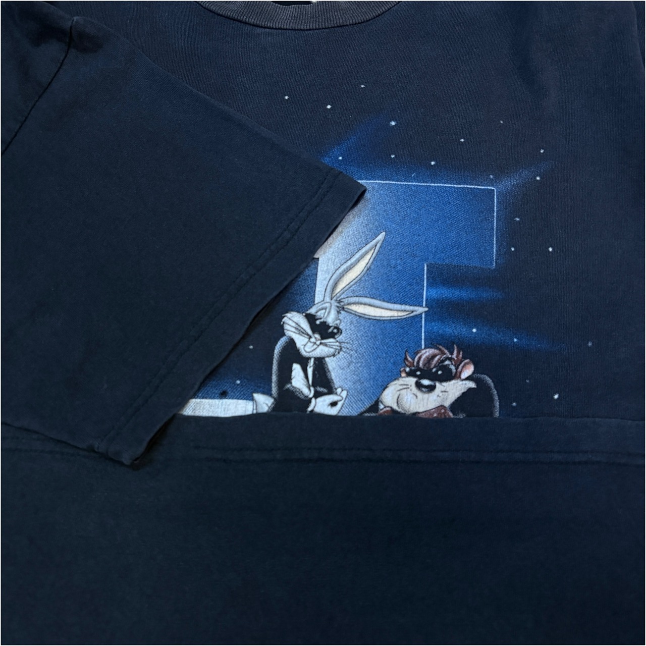 【LOONEY TUNES】ルーニーテューンズ MEN IN BLACK Tシャツ XL相当