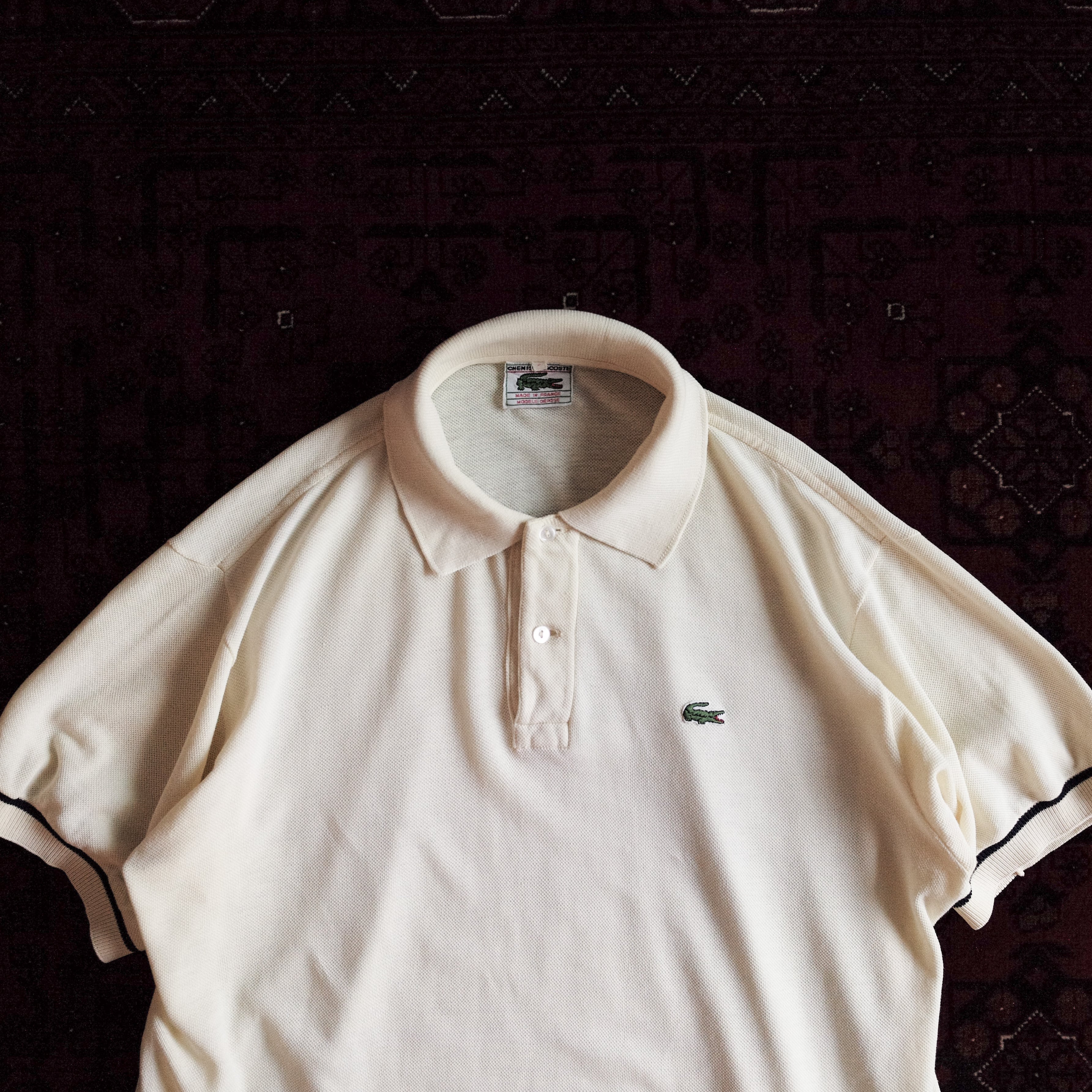 CHEMISE LACOSTE ポロシャツ ショートスリーブ 半袖 6サイズ C100 1960