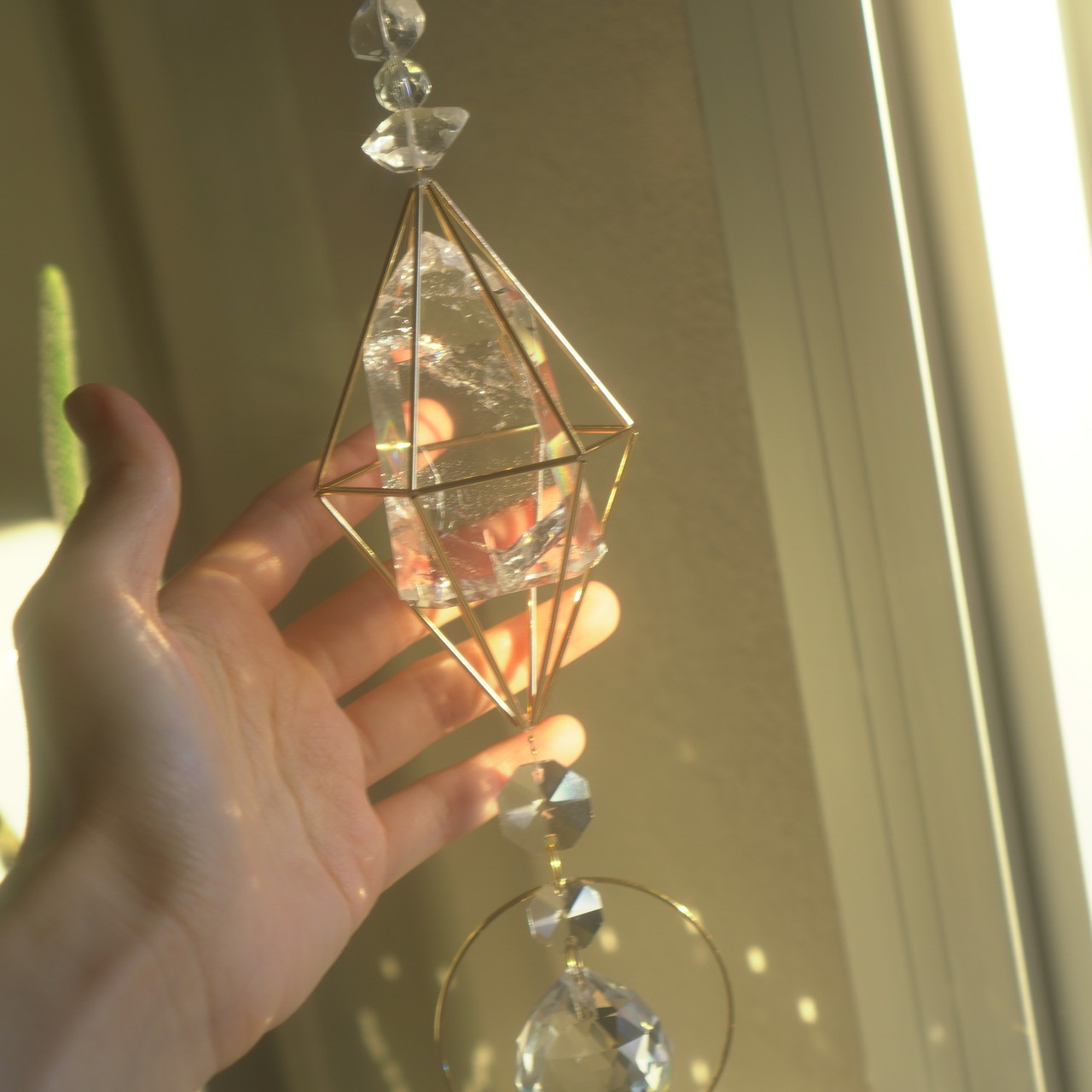 Aura - Lemurian seed crystal / ジェムピラー / Gem Pillar Interior Jewelry