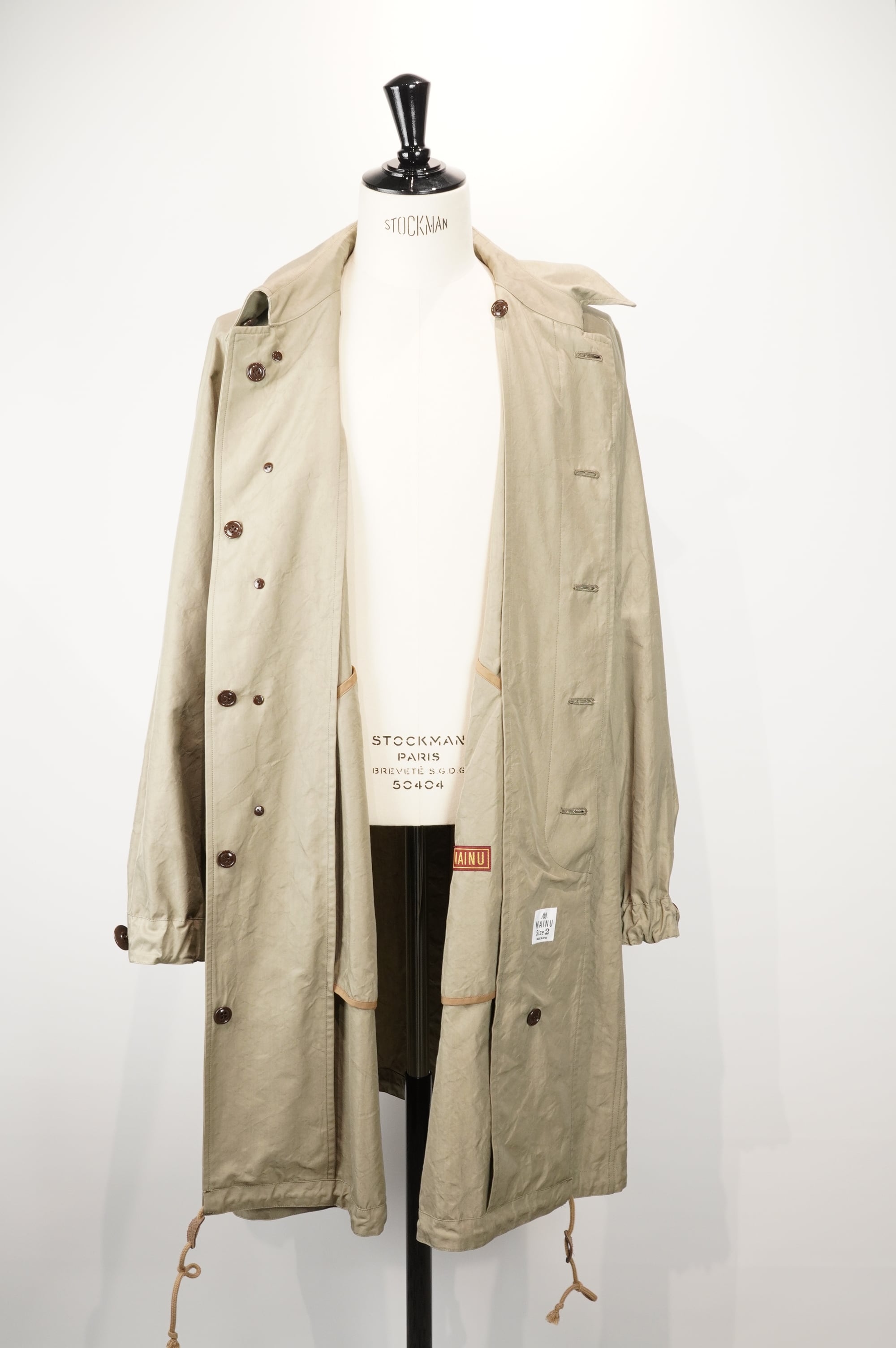 ジャケット・アウター MAINU over coat ARCD別注 MAINU(Unisex)/Silk Cotton Over Coat | ARCD