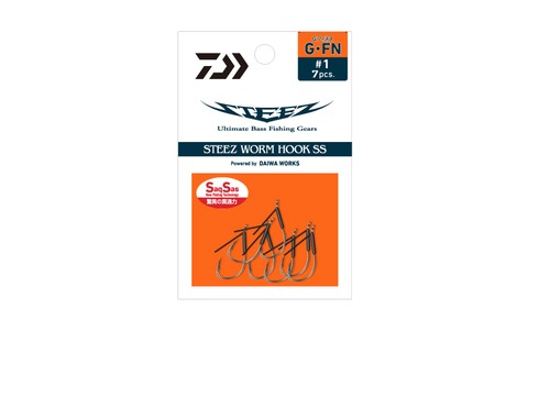 DAIWA STEEZ ワームフック SS G・FN（ガード付）フィネス