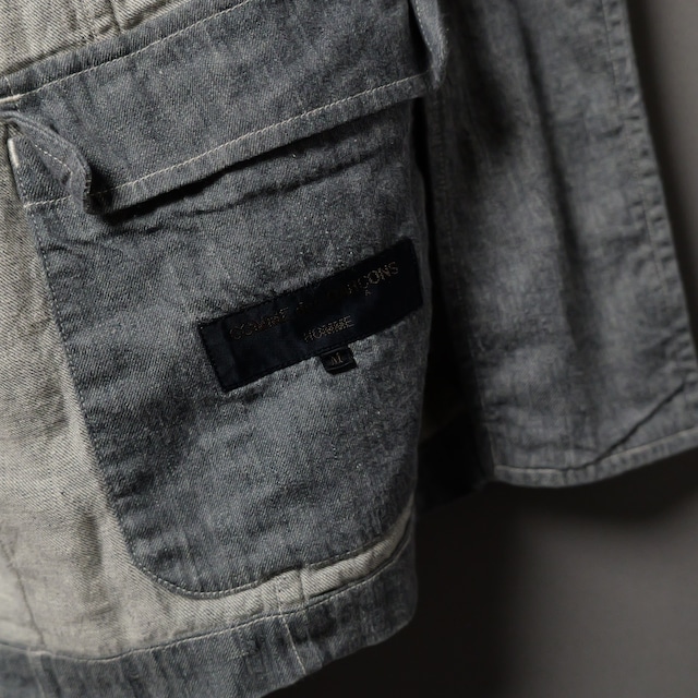 [COMME des GARÇONS HOMME]  linen jacket