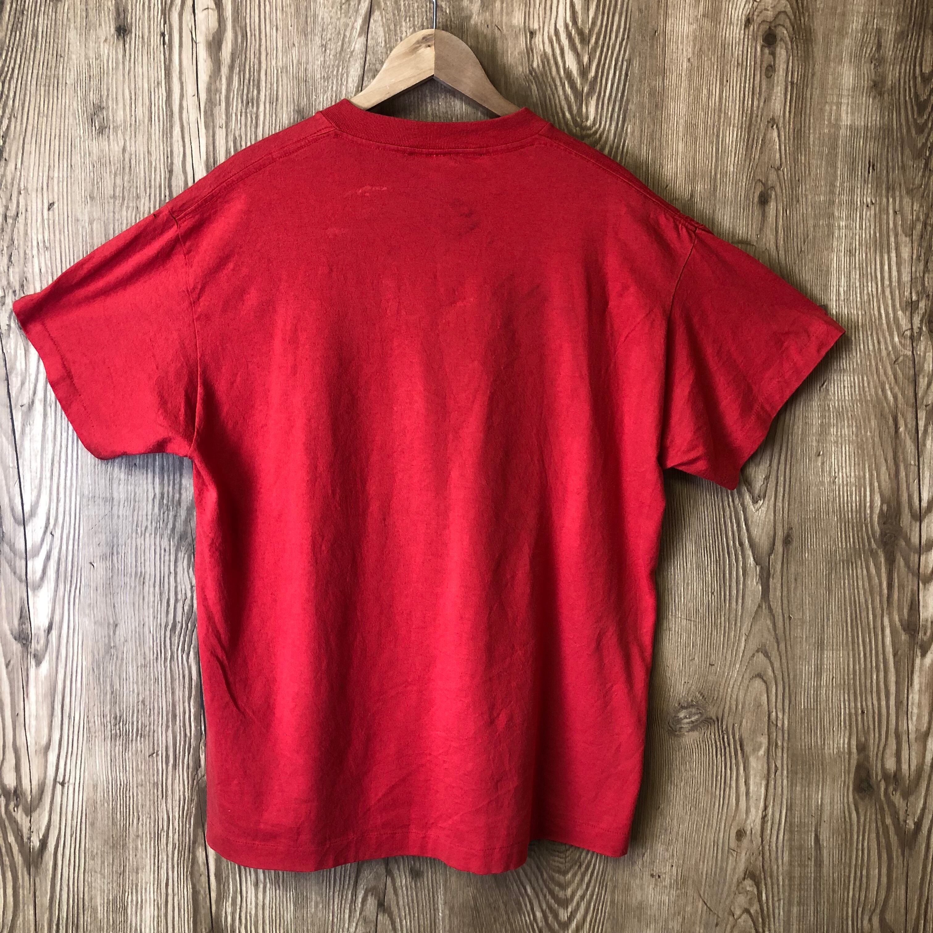 US古着 90s ビンテージ リンガーTシャツ アメカジ サンドウィッチプリント USA製 90s VINTAGE カーショー プリント Tシャツ メンズ XL