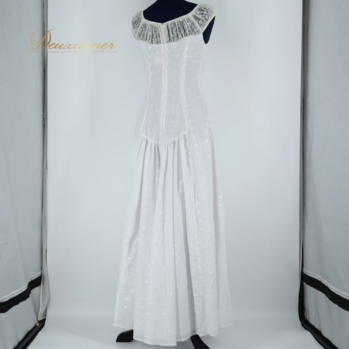 フラダンス 衣装 ワンピース ドレス ホワイト系 CC Fashions ハワイ製