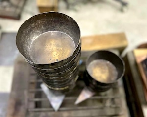『鎚目真鍮鍋カップ』
