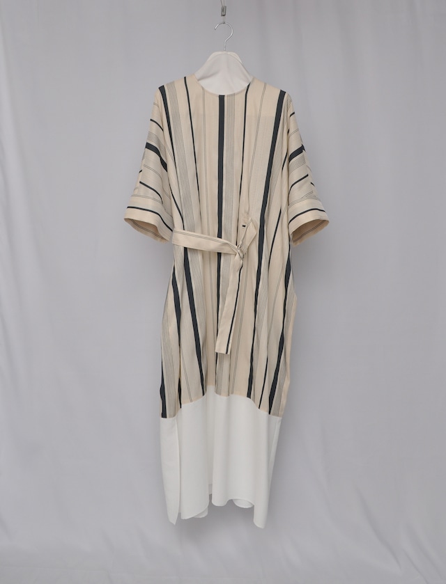 OKIRAKU ＜ Belted Dress ＞　 IVORY