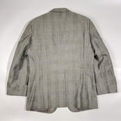 上下 J.PRESS ジェイプレス セットアップ グレンチェック テーラードジャケット スラックス スーツ M~L程度/メンズ