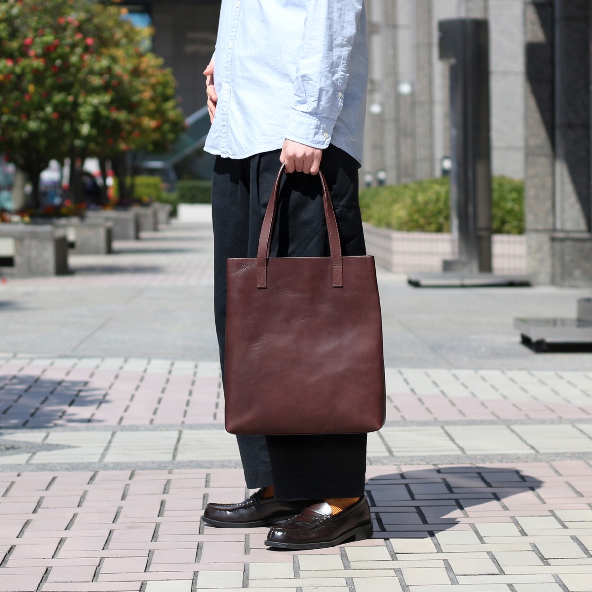 m+ Leather Totebag Sサイズ【ANGERS Original】 | ANGERS ravissant 