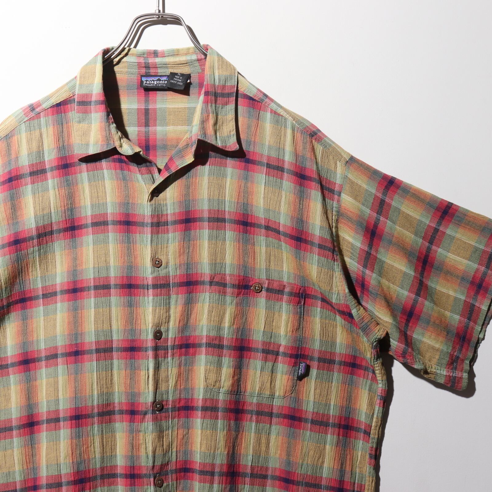 美品 XL Patagonia AC Yarn-Dye Shirt 99年 ポルトガル製 パタゴニア  