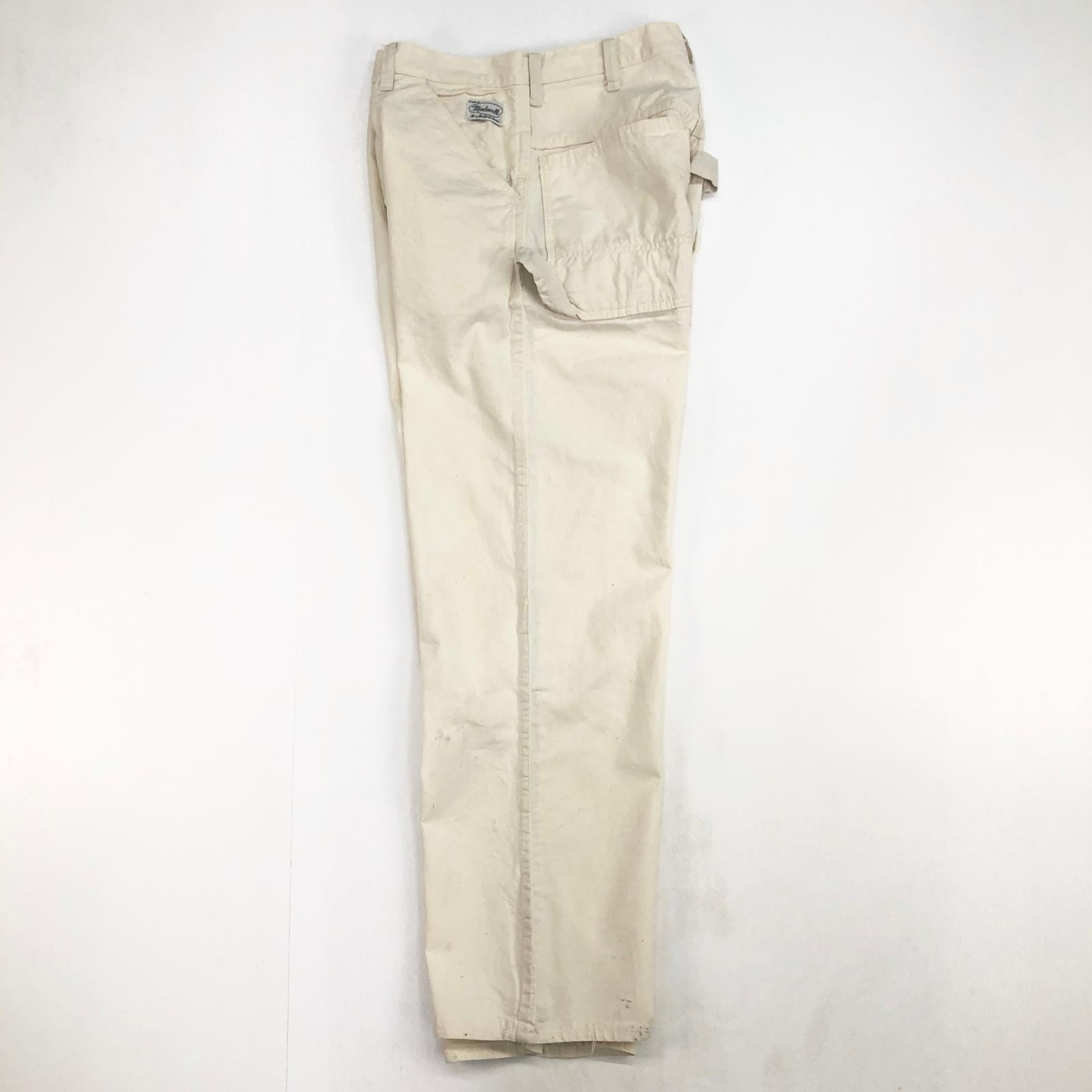 70s-Madewell ペインターパンツ MADEWELL メイドウェル 70年代 ホワイト ペインター パンツ SCOVILL