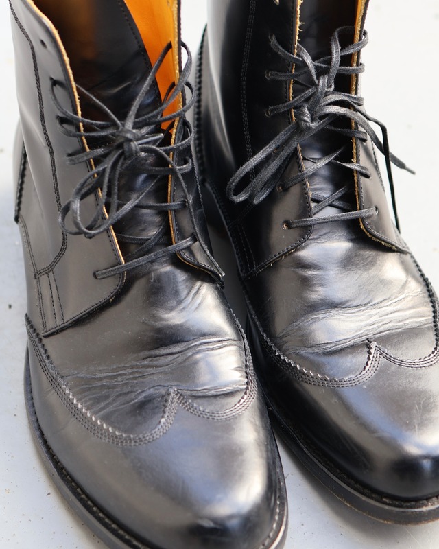 Made in Italy lace up boots