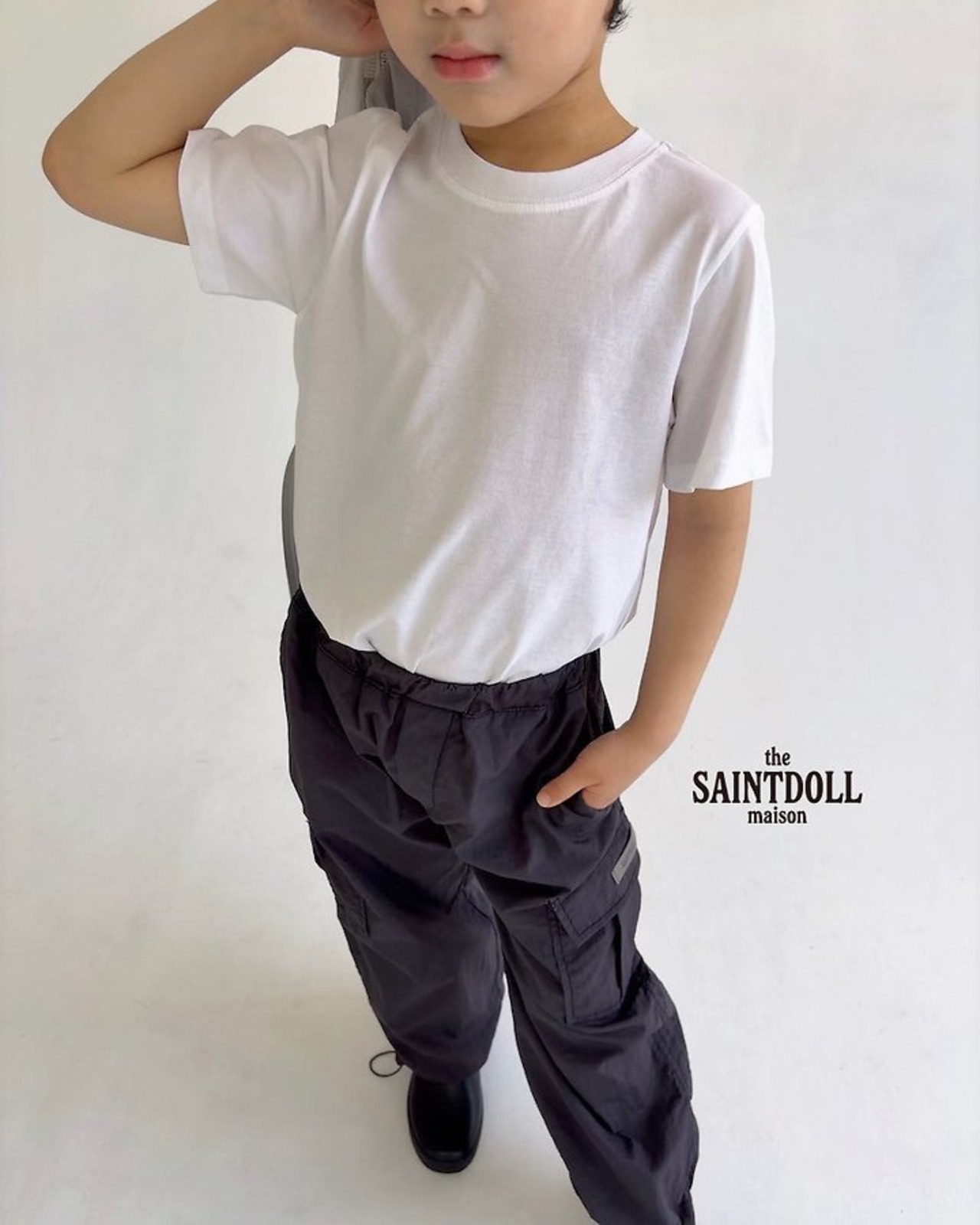 [SAINTDOLL] Cargo Anorak Pants (JS/JM/JL) / [세인트돌] 카고아노락팬츠 (JS/JM/JL)