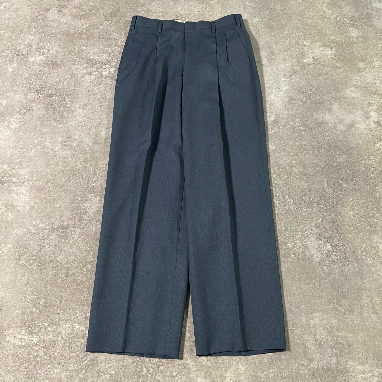 vintage】セットアップ ダブルスーツ エメラルドブルー 成人式 ピンズ 
