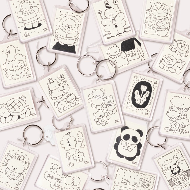 < KIMUKIMU > 原画キーホルダー