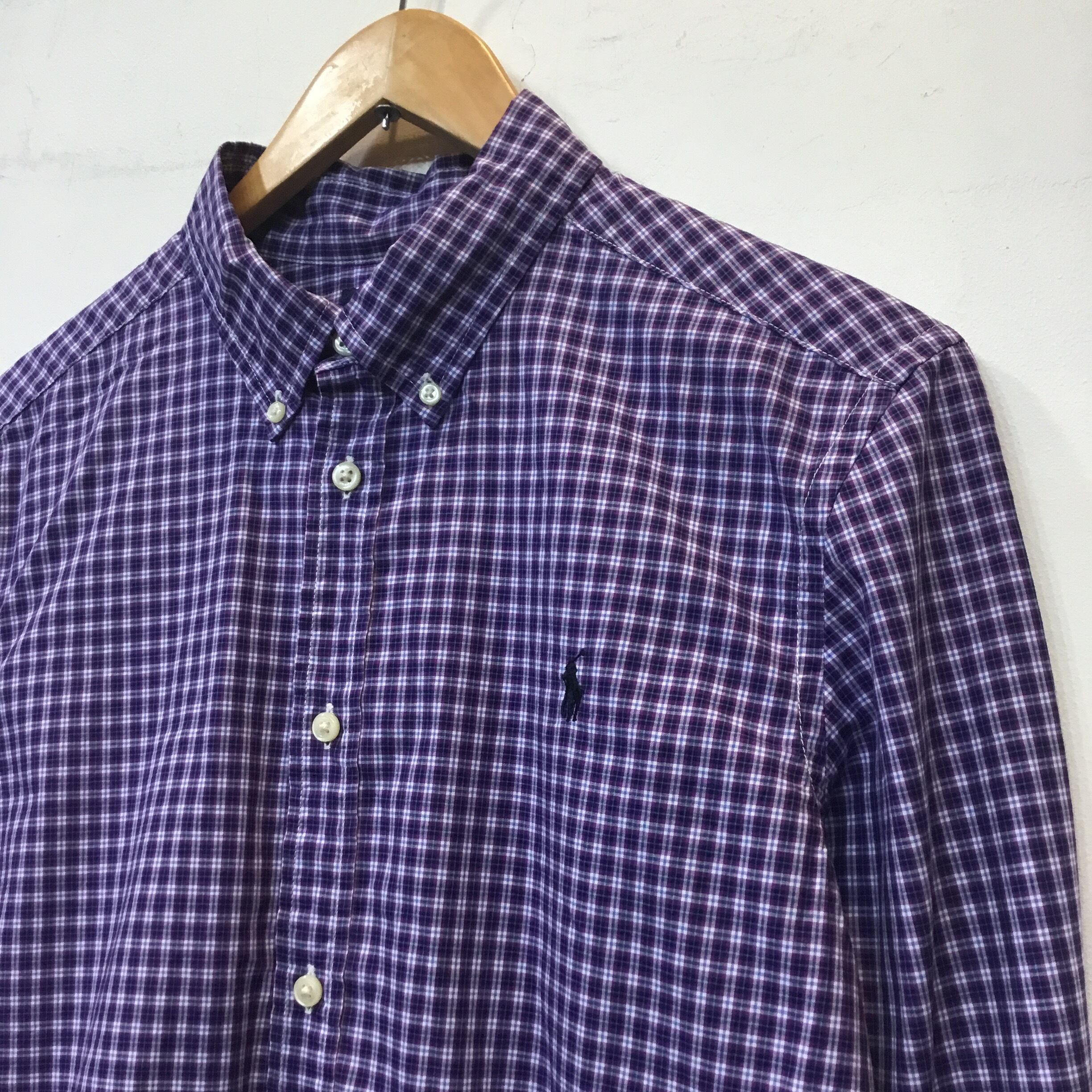 Ralph Lauren ラルフローレン 長袖シャツ チェックシャツ ボタンダウン 